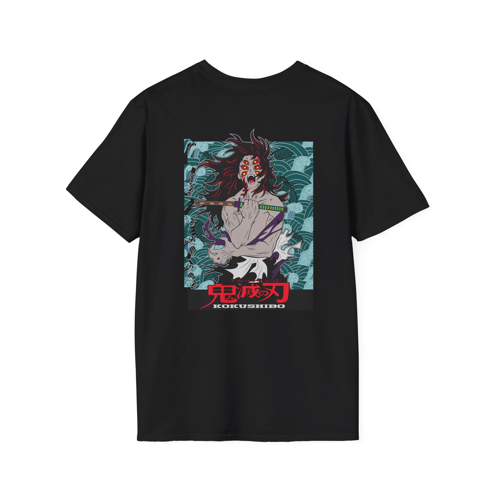 Kokushibo Moon Demon Black T-Shirt