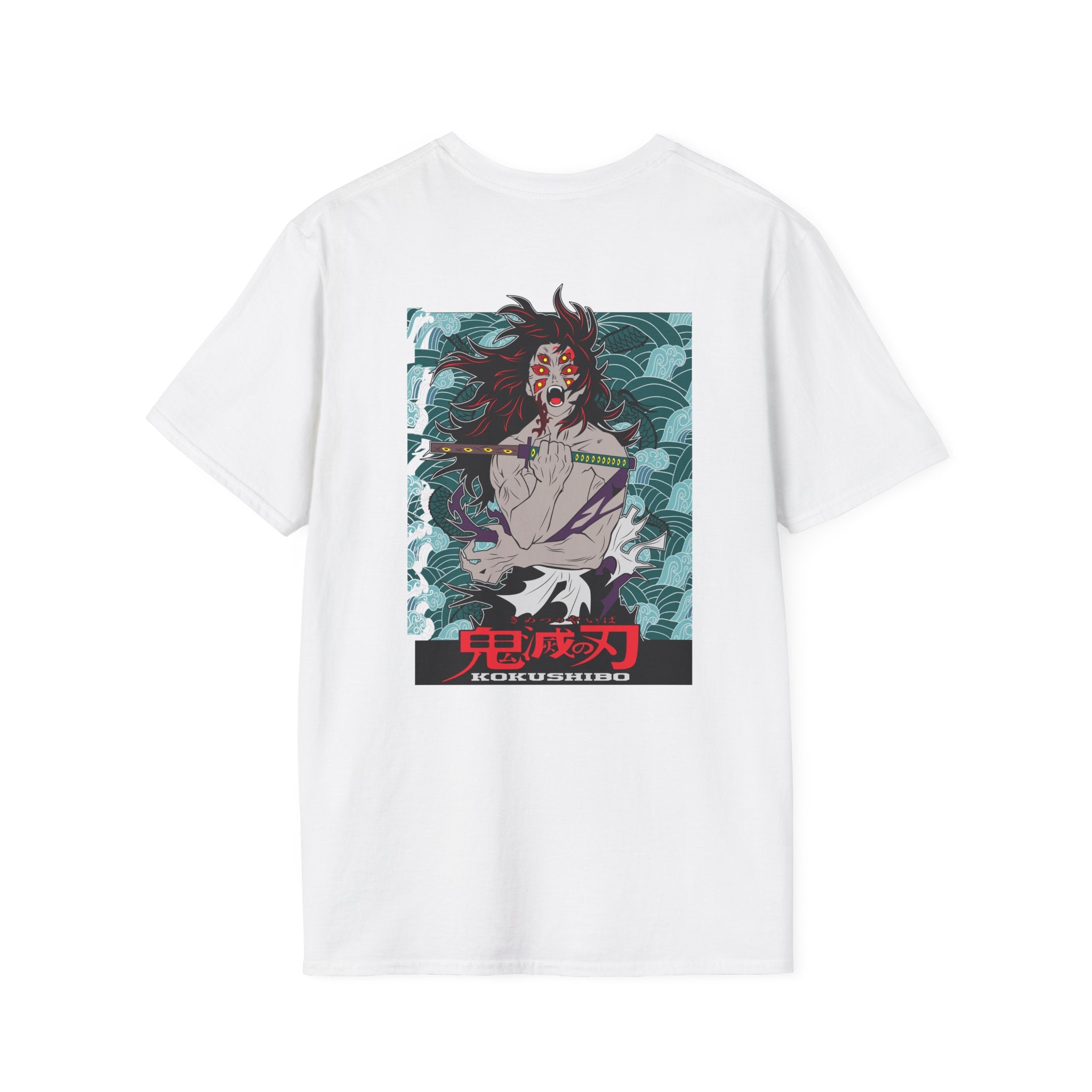 Kokushibo Moon Demon White T-Shirt