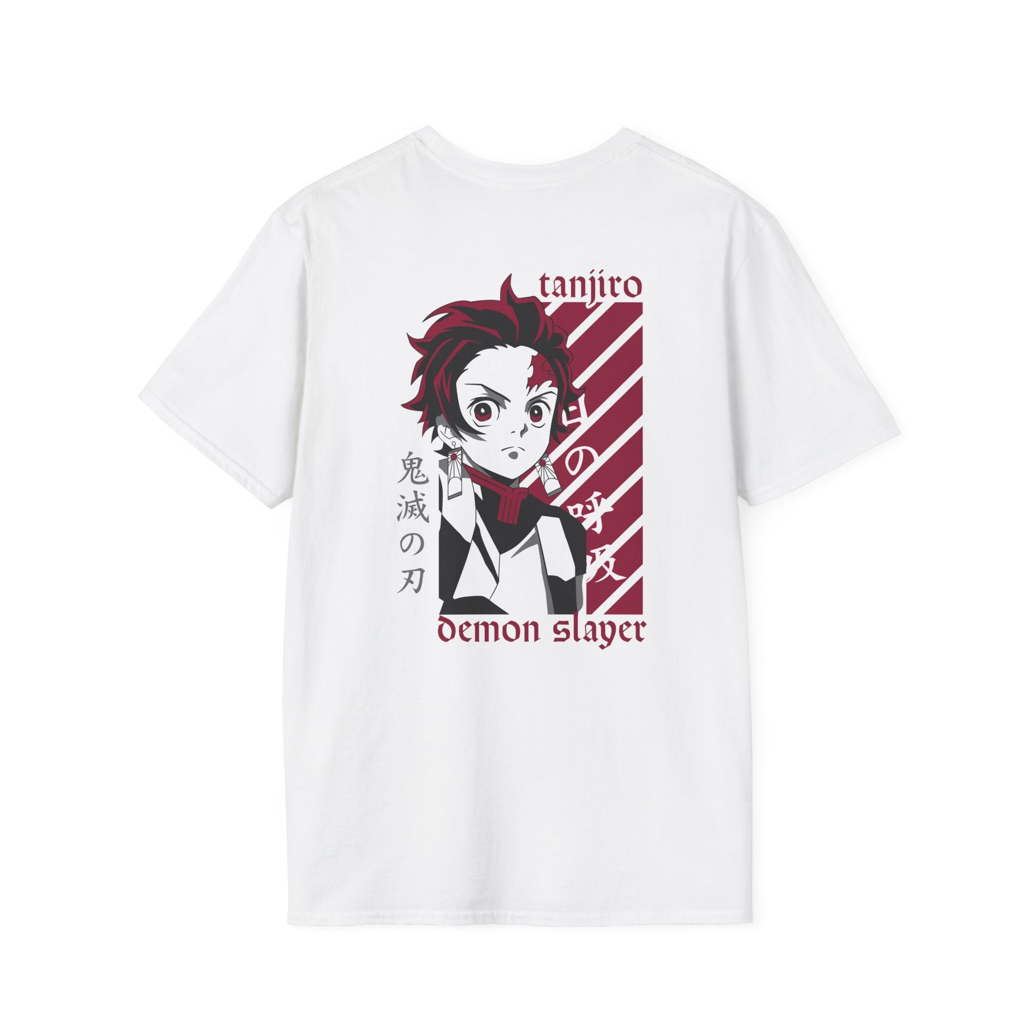 Tanjiro Crimson Aura White T-Shirt