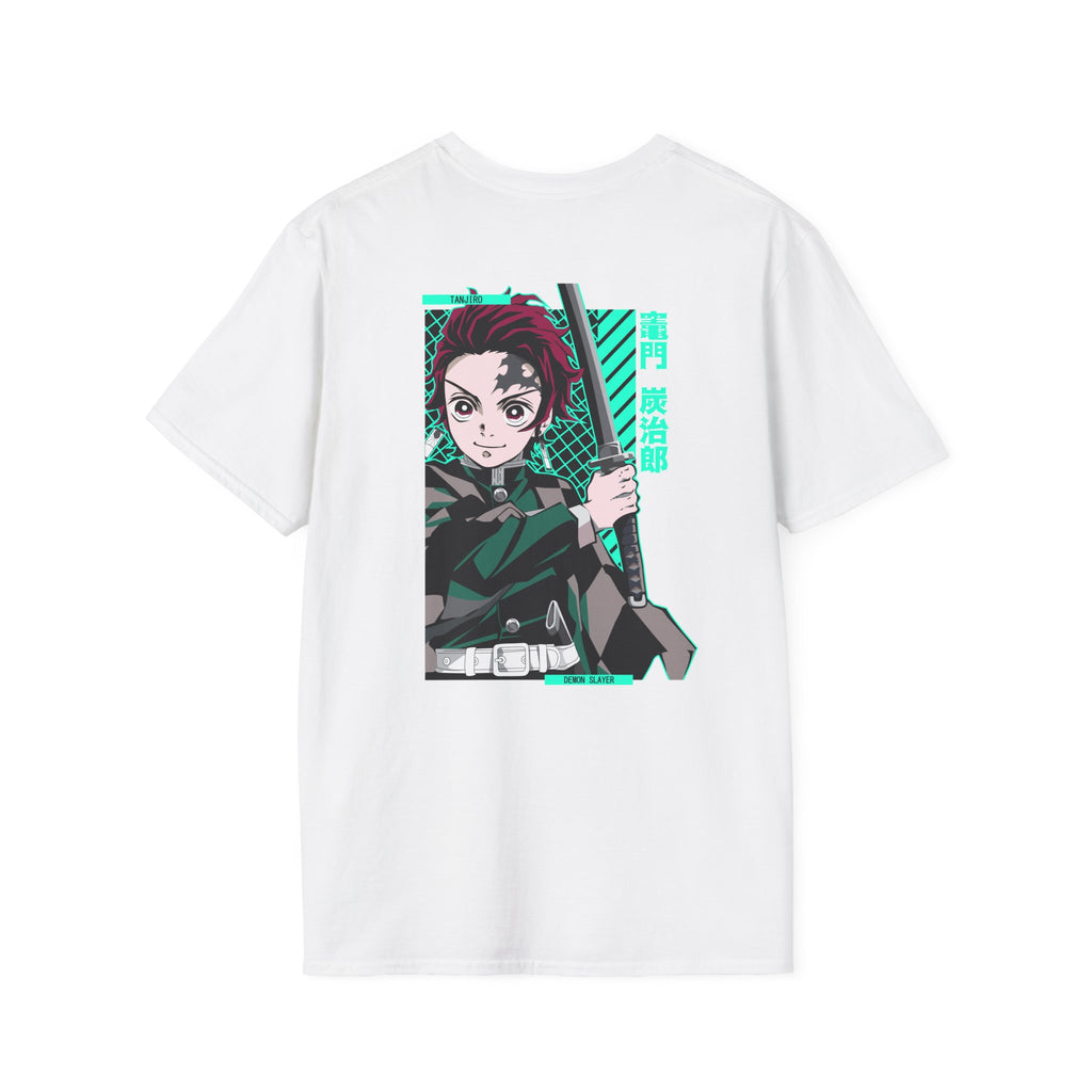 Tanjiro Neon Blade White T-Shirt