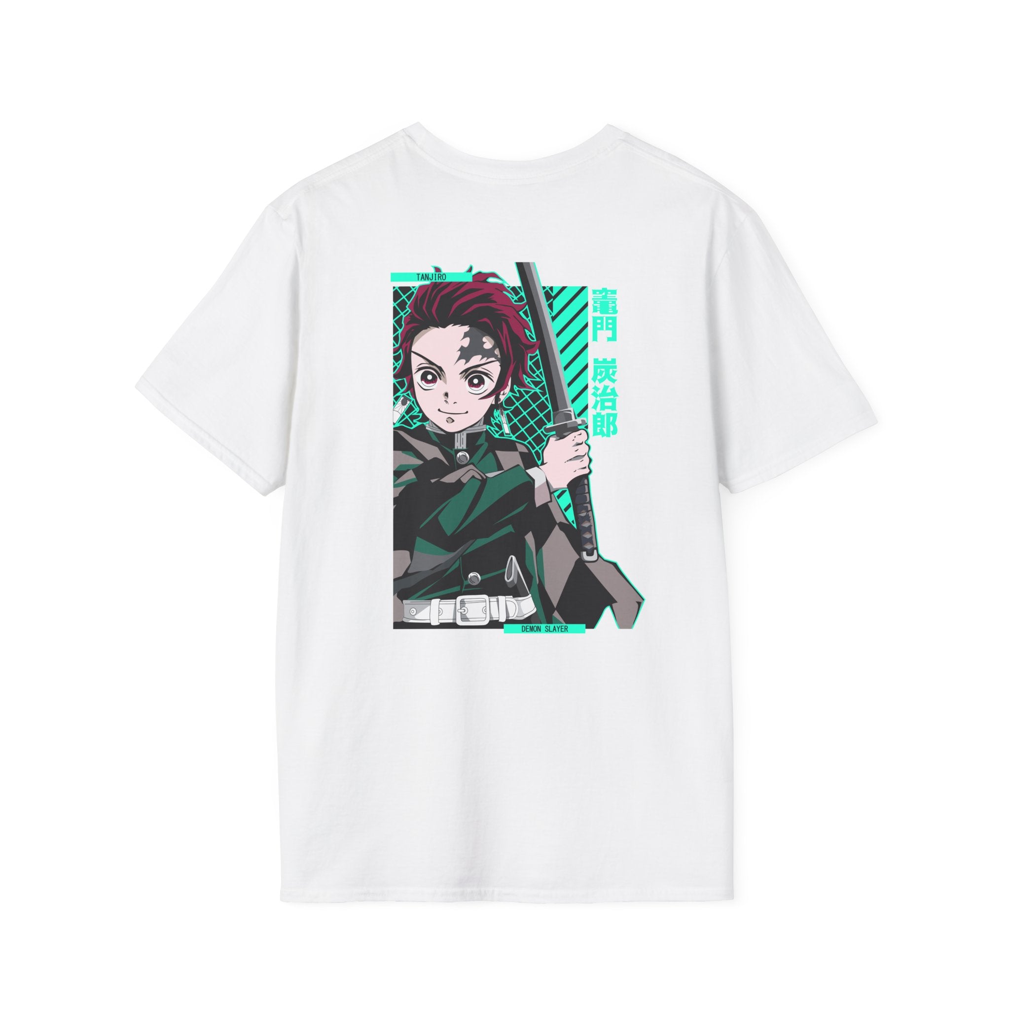 Tanjiro Neon Blade White T-Shirt
