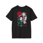Tanjiro & Nezuko Crimson Bond Black T-Shirt