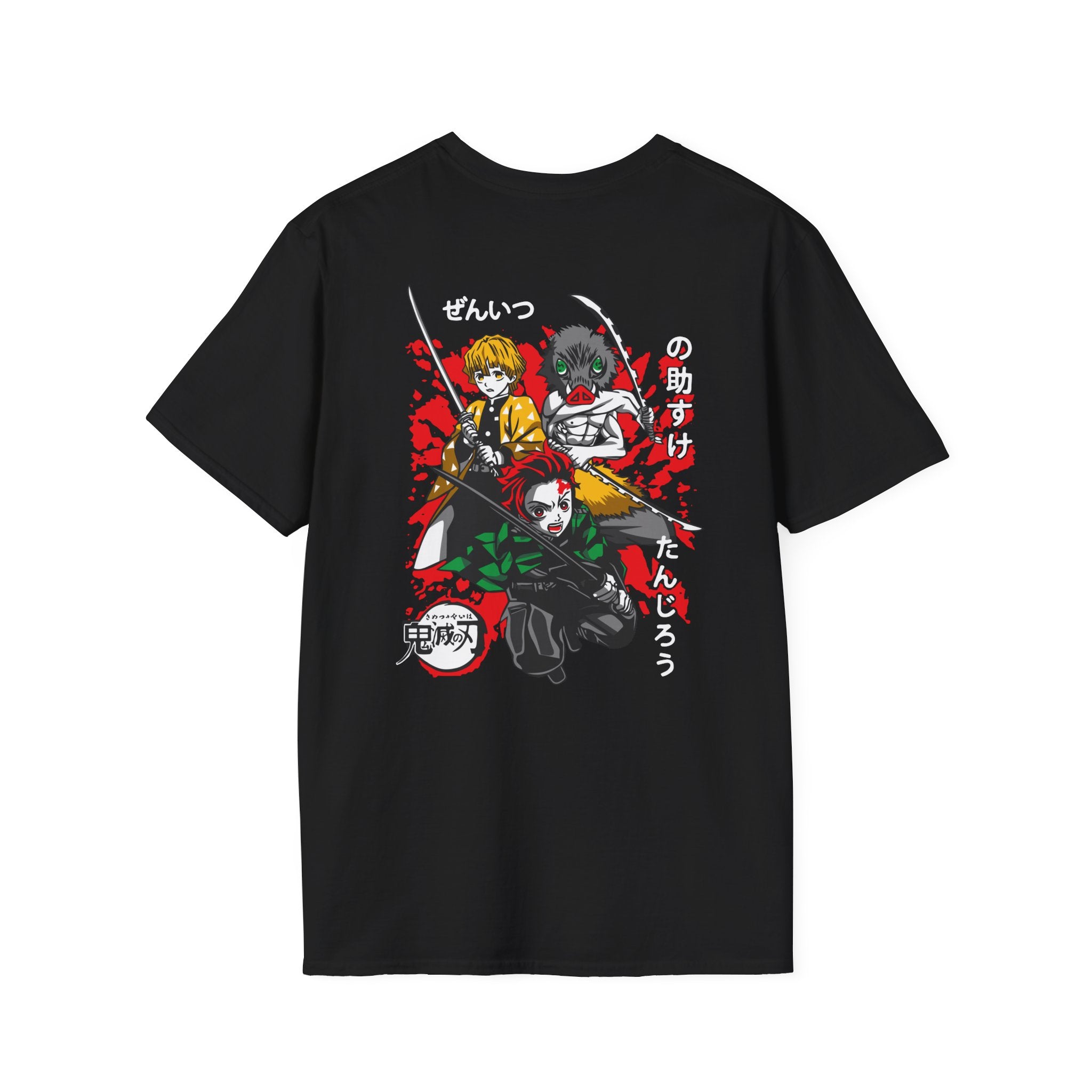 Demon Slayer Trio Chaos Black T-Shirt